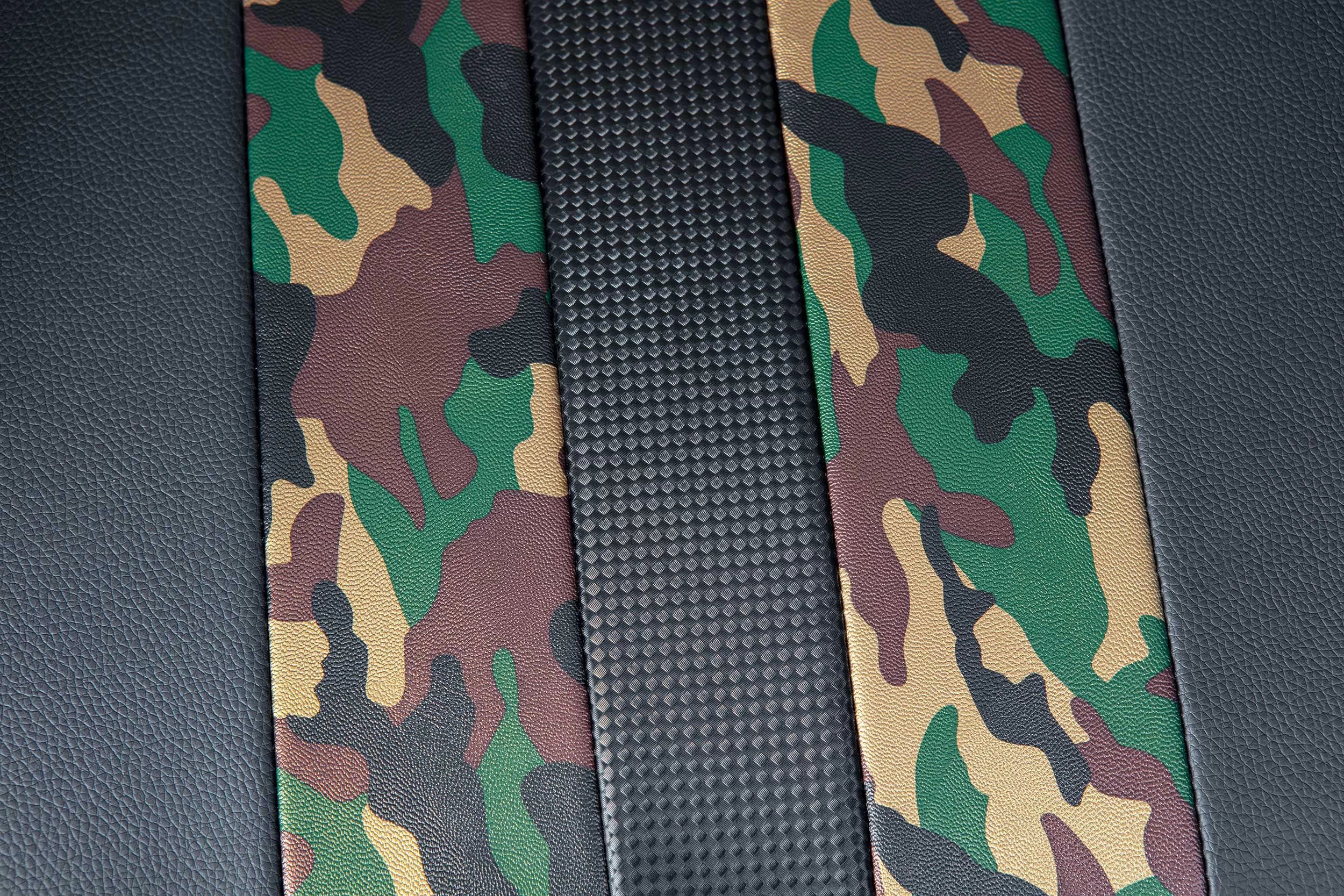 Gamestoel Action Hero - Zwart/legerprint 7 Gamestoel Action Hero - Zwart/legerprint - Afbeelding 5