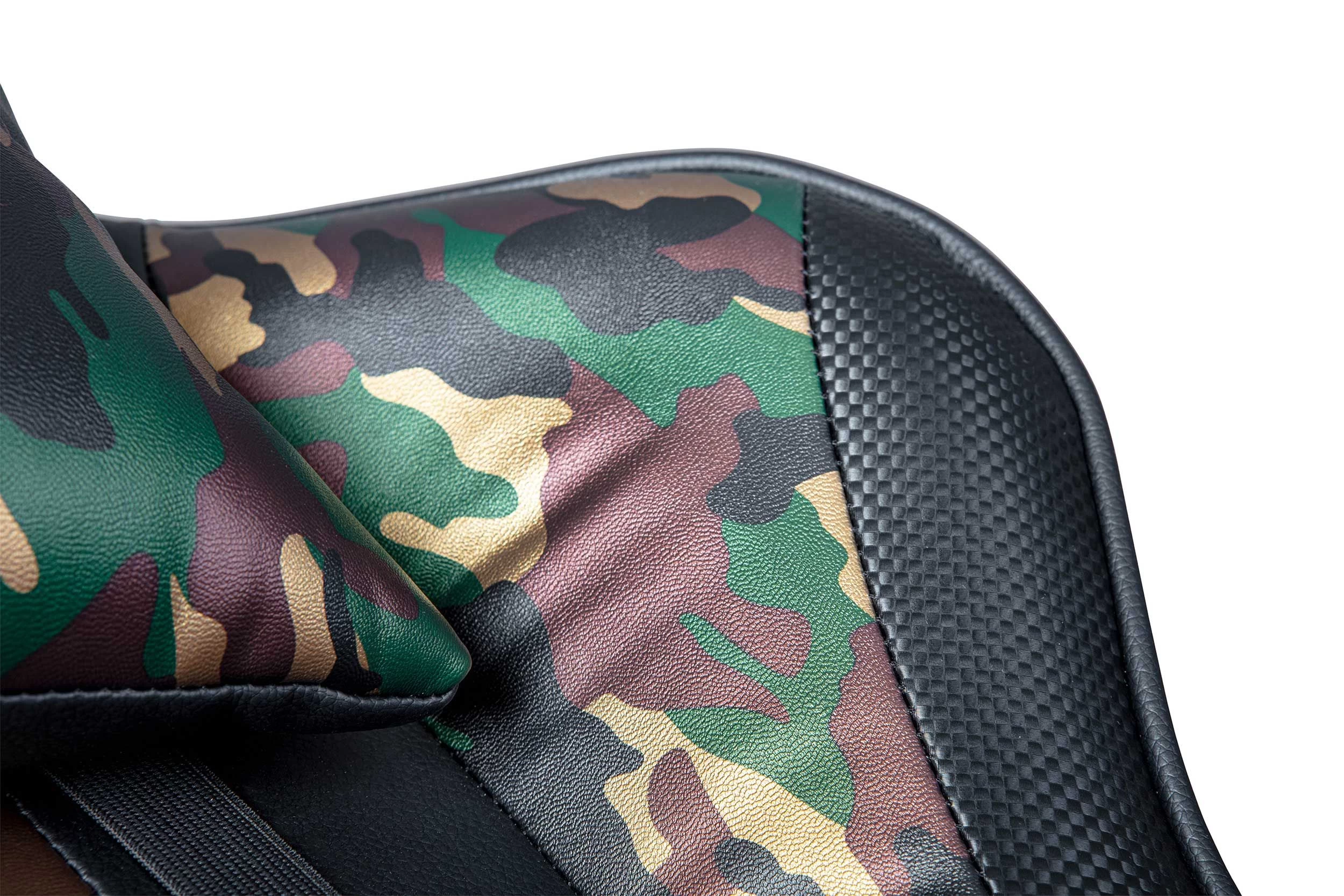 Gamestoel Action Hero - Zwart/legerprint 5 Gamestoel Action Hero - Zwart/legerprint - Afbeelding 3