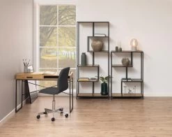 Bureaustoel Almonda - Grijs -Collectie Slaapkamermeubels 9C4F571A 1C63 4E64 B556 D498109EBB5A 5c8d