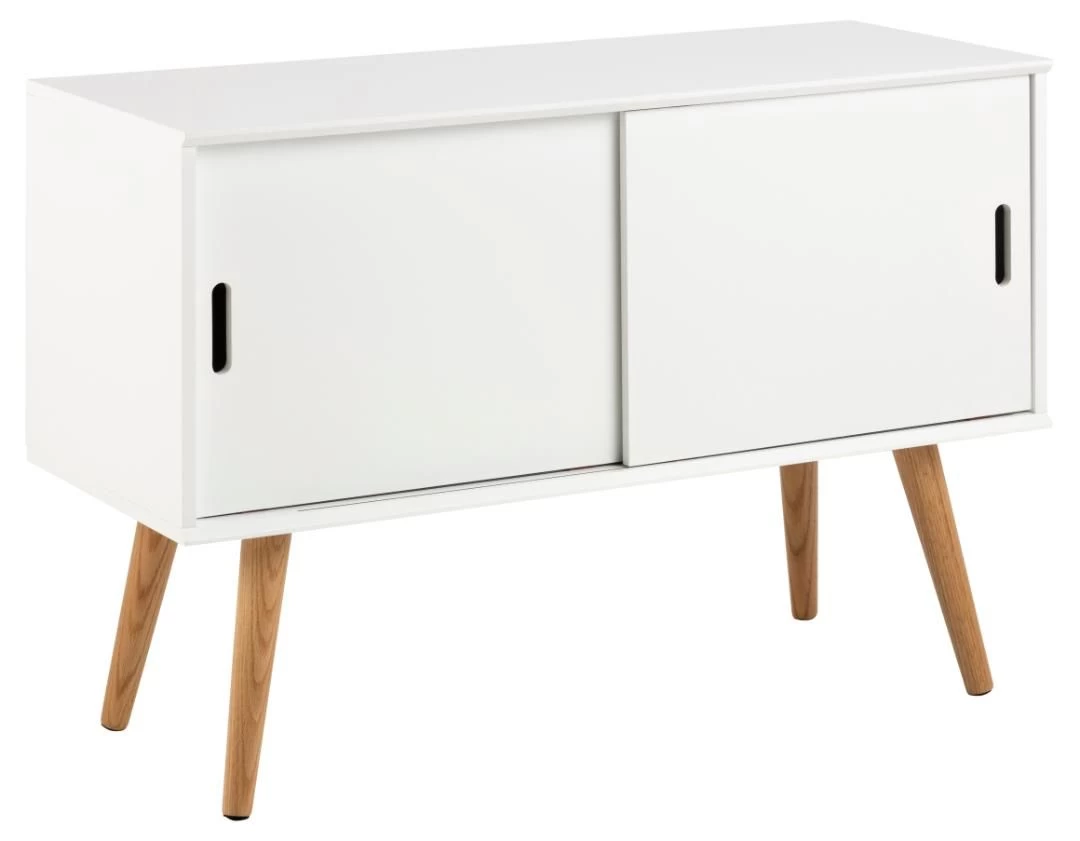 Commode Mistra 100cm, 2 Deuren - Wit 11 Commode Mistra 100cm, 2 Deuren - Wit - Afbeelding 9