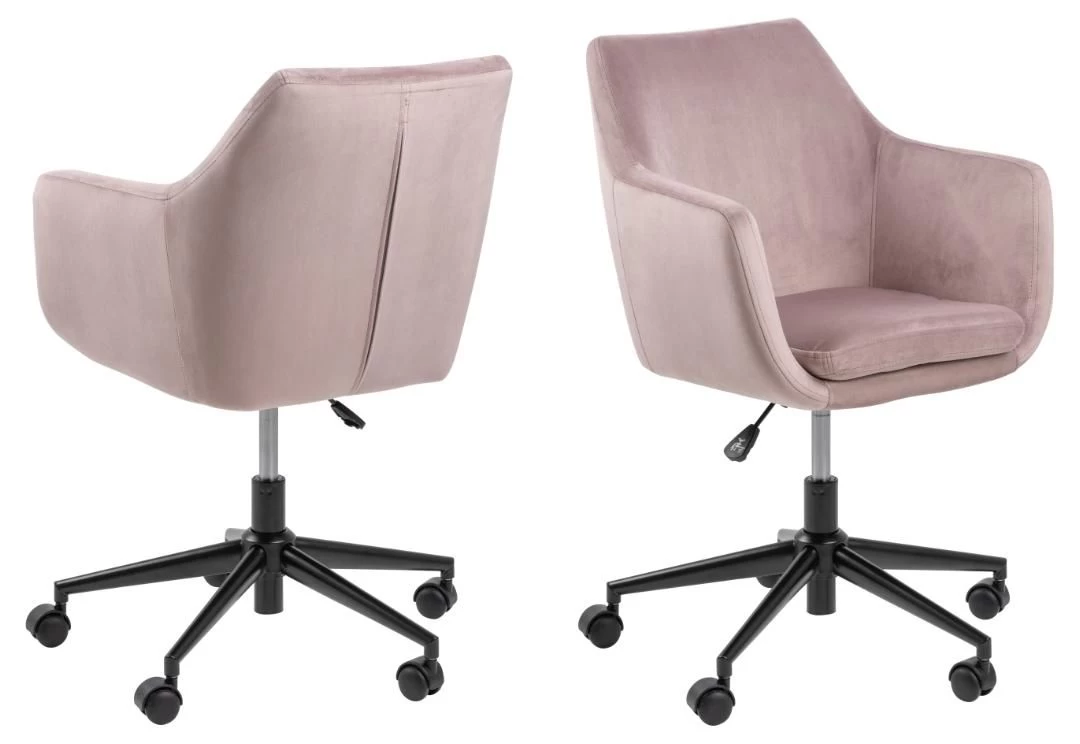Bureaustoel Noria - Lichtroze 10 Bureaustoel Noria - Lichtroze - Afbeelding 8