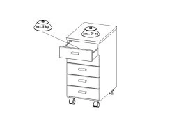 Ladeblok Rolf 5 Lades - Wit 9 Ladeblok Rolf 5 Lades - Wit -Collectie Slaapkamermeubels BEL 4099 2afc