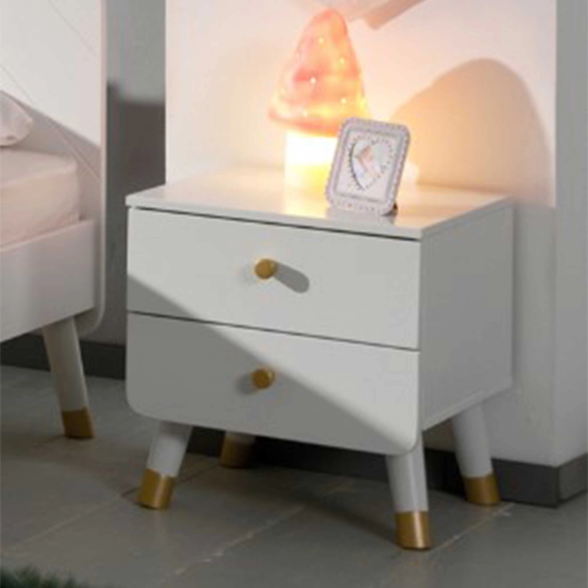 Nachtkastje Billy Retro 2 Laden - Wit 3 Nachtkastje Billy Retro 2 Laden - Wit