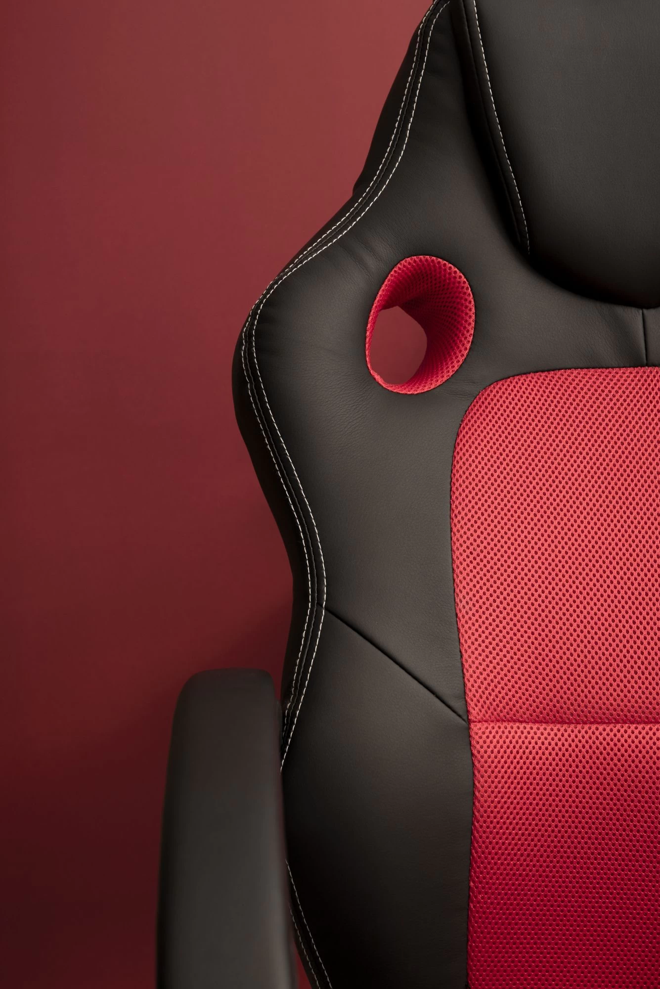 Gamestoel Dizzy - Zwart/rood 7 Gamestoel Dizzy - Zwart/rood - Afbeelding 5