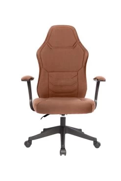 Bureaustoel Chloë - Bruin -Collectie Slaapkamermeubels CLEVER DX 8148 BR FRONT HR 9dd9