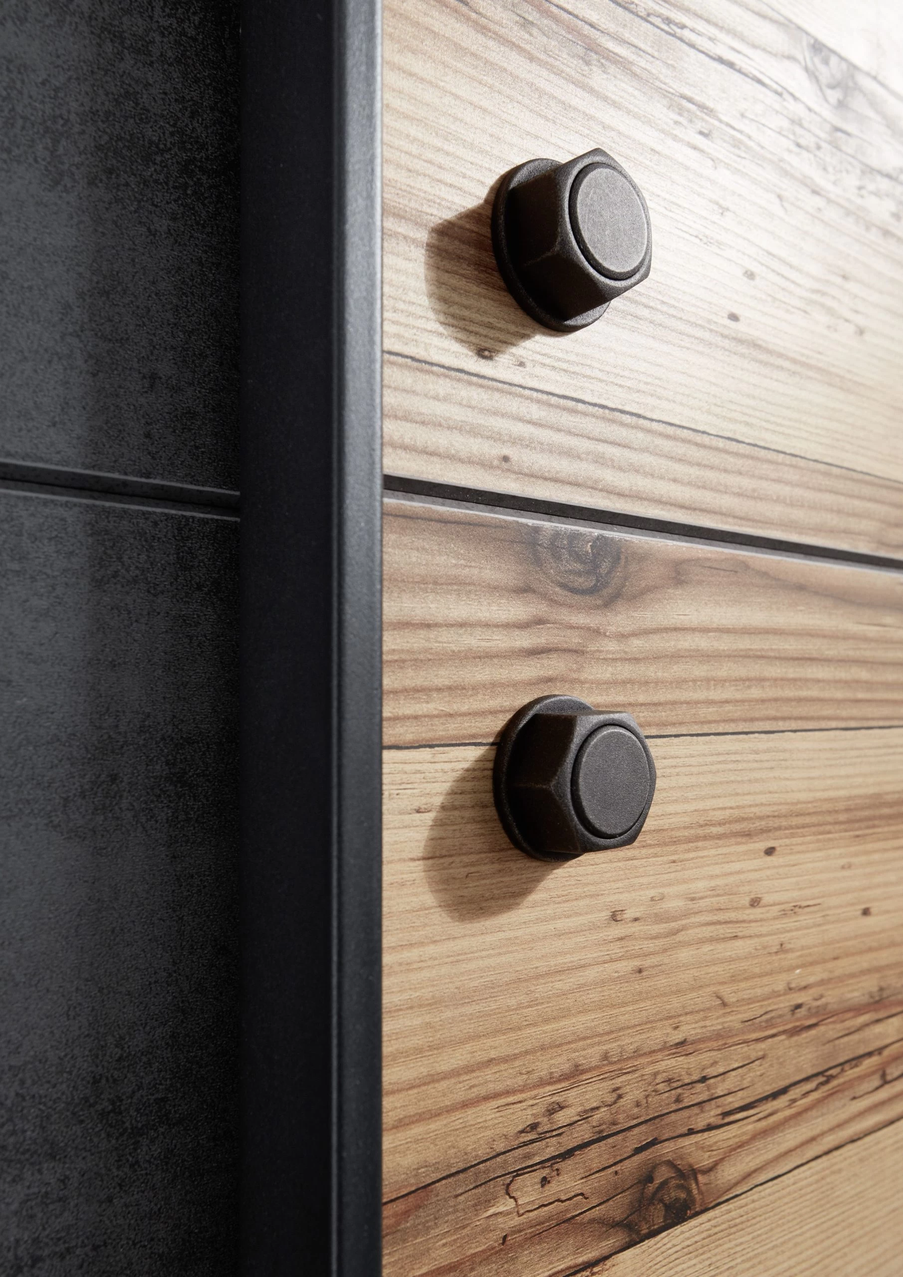 Kledingkast Kalas 270cm Met 2 Schuifdeuren - Grijs/bruin 8 Kledingkast Kalas 270cm Met 2 Schuifdeuren - Grijs/bruin - Afbeelding 6