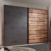Kledingkast Kalas 270cm Met 2 Schuifdeuren - Grijs/bruin -Collectie Slaapkamermeubels Dover KS o PP 58 091 X7 0bec