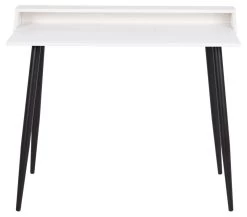 Bureau Jordan 100cm - Wit/zwart -Collectie Slaapkamermeubels E8EFE933 9093 4210 980F 21229D3C5670 0497