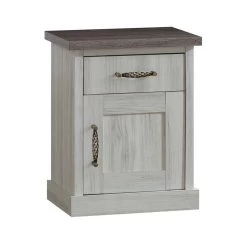 Nachtkastje Emily Landelijk - Grijs