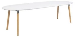 Verlengbare Eettafel Benjamin 170/270x100cm - Wit/ Eik -Collectie Slaapkamermeubels F95BBAF7 4732 42B1 B4E2 09379FB92B25 adef
