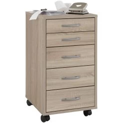 FMD Ladeblok Till - Eik -Collectie Slaapkamermeubels Freddy Eiche uitgesneden f1ce