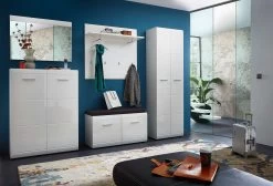 Kapstokpaneel Allan H90 - Wit -Collectie Slaapkamermeubels GW Adana pe dek c 8ab9