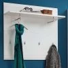 Kapstokpaneel Allan H90 - Wit -Collectie Slaapkamermeubels GW Adana pe dek d 1 d1a4