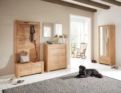 Kapstokpaneel Castor 96cm - Eik -Collectie Slaapkamermeubels GW Castera pe dek c 1cd2