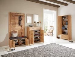 Kapstokpaneel Castor 96cm - Eik -Collectie Slaapkamermeubels GW Castera pe dek open b 2570