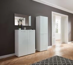 Garderobekast Scifo 59cm Met 2 Deuren - Wit -Collectie Slaapkamermeubels GW Scalea pe dek d ac4a