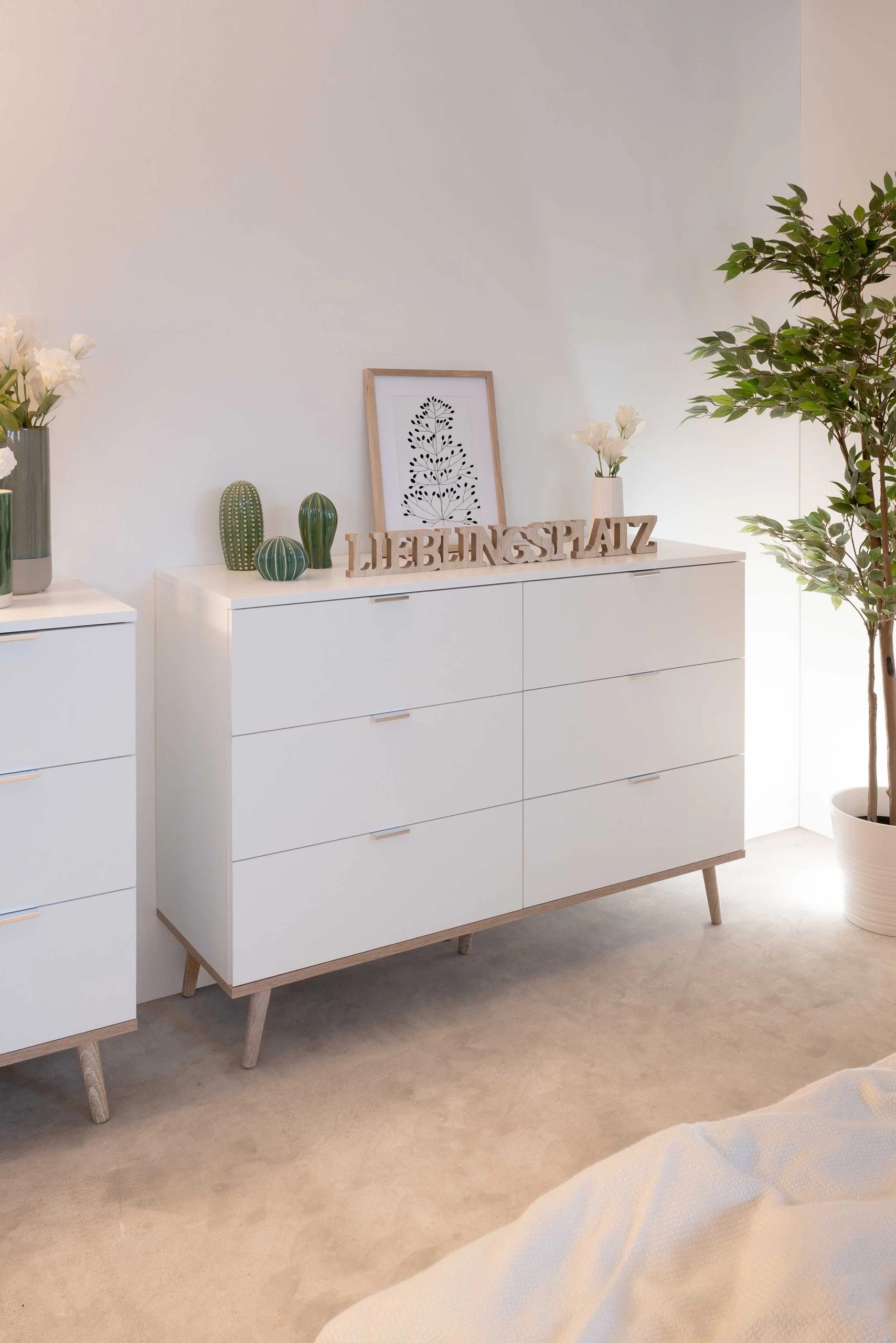 Ladekast Göteborg 120cm 6 Lades - Wit 11 Ladekast Göteborg 120cm 6 Lades - Wit - Afbeelding 9