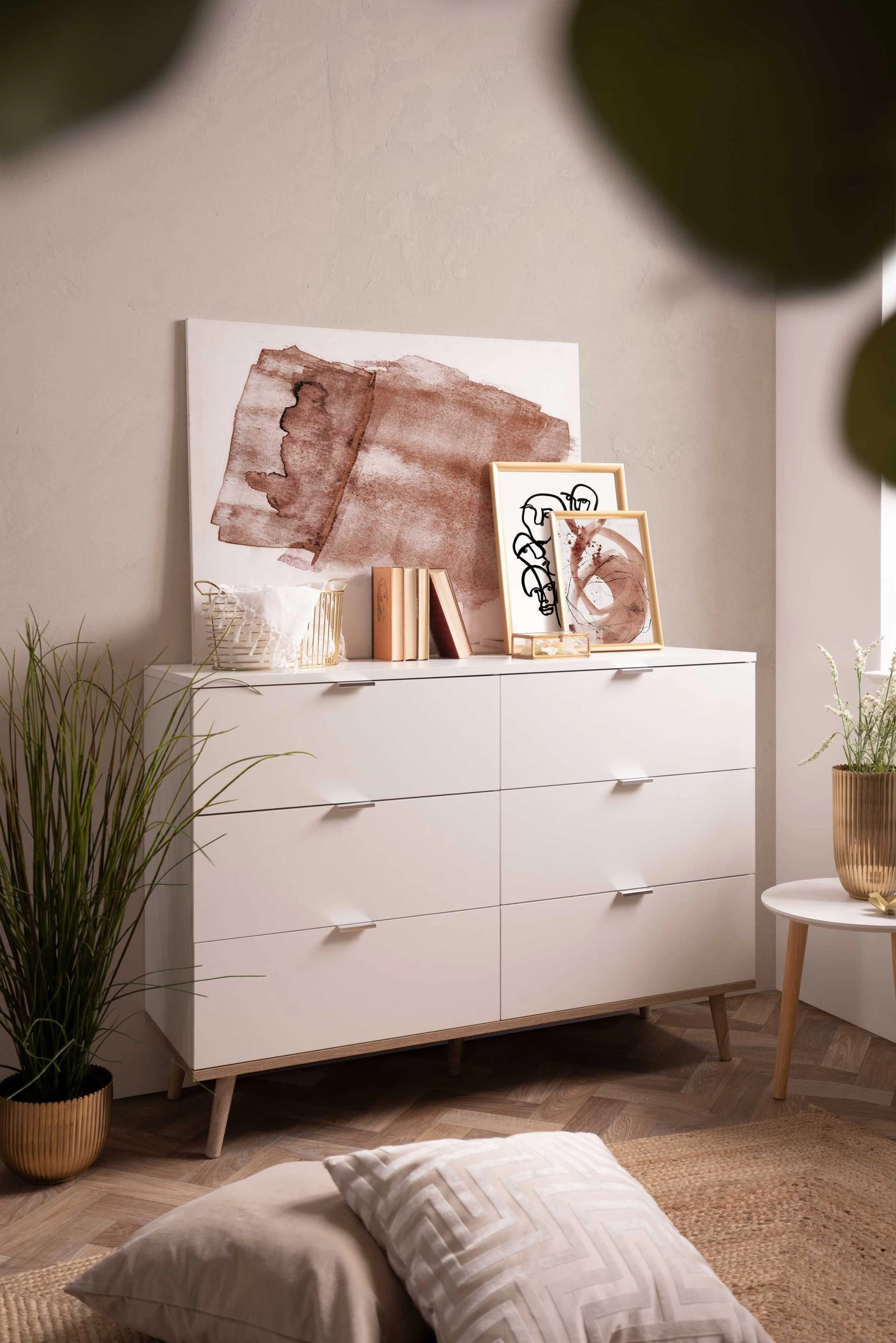 Ladekast Göteborg 120cm 6 Lades - Wit 13 Ladekast Göteborg 120cm 6 Lades - Wit - Afbeelding 11