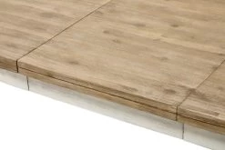 Verlengbare Eettafel Jover 170/210x115cm - Wit/eik Decor -Collectie Slaapkamermeubels Hannover Taf detail 3 595d