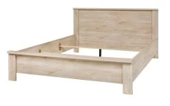 Tweepersoonsbed Angie 160x200cm - Eik Decor 12 Tweepersoonsbed Angie 160x200cm - Eik Decor -Collectie Slaapkamermeubels IVY bed 2p 2ebf