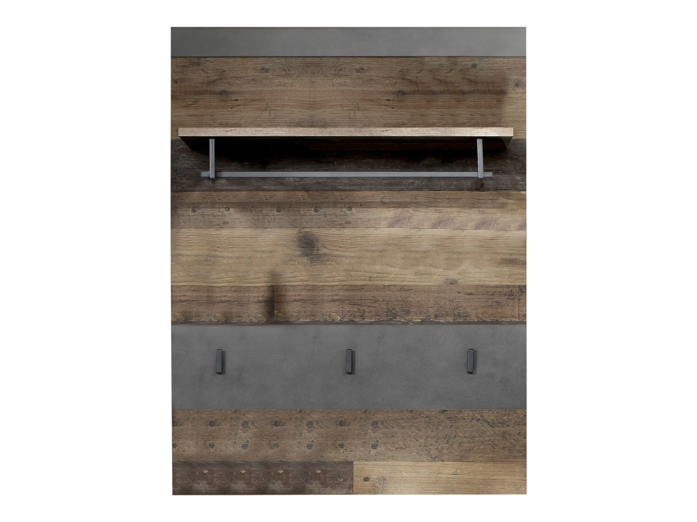 Garderobepaneel Indy | 80 X 28 X 106 Cm | Old Wood-decor 5 Garderobepaneel Indy | 80 X 28 X 106 Cm | Old Wood-decor - Afbeelding 3