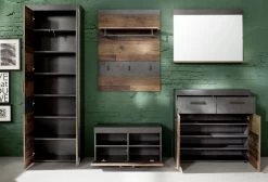 Garderobecombinatie Indy | Paneel, Bank, Spiegel, Schoenen- En Kledingkast | Old Wood-decor 11 Garderobecombinatie Indy | Paneel, Bank, Spiegel, Schoenen- En Kledingkast | Old Wood-decor -Collectie Slaapkamermeubels Indy GD 1879 915 23 frontal ge f 20180725 6aa4