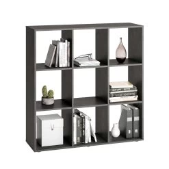 FMD Opbergrek Mega 9 Vakken - Grijs