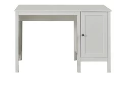 Bureautafel Ole | 115 X 50 X 75 Cm | Met Opbergruimte | Wit -Collectie Slaapkamermeubels Ole JZ 1839 590 01 frontal Freisteller 20201125 e141