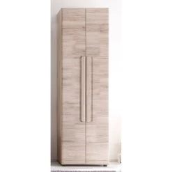 Garderobekast Malea | 60 X 38 X 188 Cm | Licht-eiken Decor