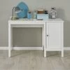 Bureautafel Ole | 115 X 50 X 75 Cm | Met Opbergruimte | Wit