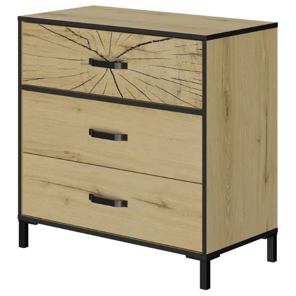 Commode Armelle | 81 X 45 X 83 Cm | Eiken-design 7 Commode Armelle | 81 X 45 X 83 Cm | Eiken-design - Afbeelding 5