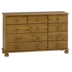 Commode Ramund 9 Lades - Bruin