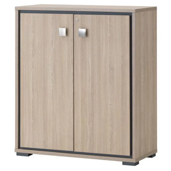 Bureaukast Acila 100cm, 2 Deuren - Eik Decor 3 Bureaukast Acila 100cm, 2 Deuren - Eik Decor