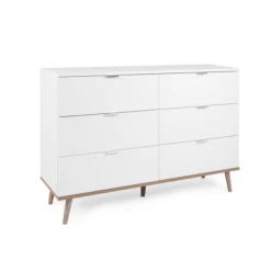 Ladekast Göteborg 120cm 6 Lades - Wit 29 Ladekast Göteborg 120cm 6 Lades - Wit -Collectie Slaapkamermeubels Ontwerp zonder titel 2021 10 18T160614.563 0937