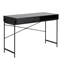 Bureau Angèle 110cm 1 Deur - Mat Zwart 19 Bureau Angèle 110cm 1 Deur - Mat Zwart -Collectie Slaapkamermeubels Ontwerp zonder titel 2021 12 06T164136.305 c6b4