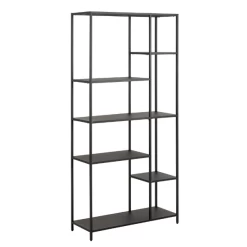 Wandrek Nebas 79,5cm 6 Legplanken - Mat Zwart -Collectie Slaapkamermeubels Ontwerp zonder titel 2021 12 10T112913.835 3462