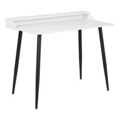 Bureau Jordan 100cm - Wit/zwart -Collectie Slaapkamermeubels Ontwerp zonder titel 2021 12 21T084926.314 55cf