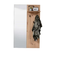 Halkapstok Met Spiegel / Hoedenplank Hoggas - Eik 13 Halkapstok Met Spiegel / Hoedenplank Hoggas - Eik -Collectie Slaapkamermeubels Ontwerp zonder titel 2022 01 18T163652.314 7bdd