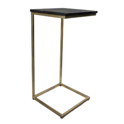 Bijzettafel Chandler 32cm Marmer - Zwart/goud -Collectie Slaapkamermeubels Ontwerp zonder titel 2022 02 07T162933.924 8312