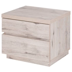 Nachtkastje Paris 2 Lades - Bruin