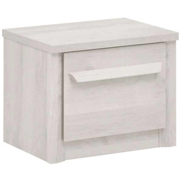 Nachtkastje Hayden L 55 Cm 1 Lade - Gebleekte Eik 3 Nachtkastje Hayden L 55 Cm 1 Lade - Gebleekte Eik