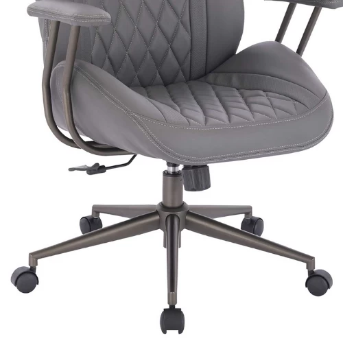 Directiestoel Misa - Grijs 4 Directiestoel Misa - Grijs - Afbeelding 2