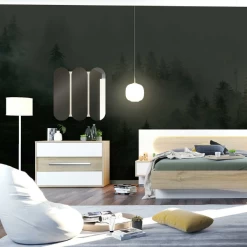 Commode Avalon 120cm 3 Lades - Eik/wit 9 Commode Avalon 120cm 3 Lades - Eik/wit -Collectie Slaapkamermeubels Ontwerp zonder titel 2022 05 30T115001.226 17d7