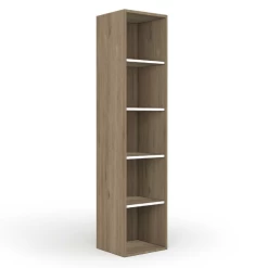 Boekenrek Moloko 50x44x216cm - Eik 13 Boekenrek Moloko 50x44x216cm - Eik -Collectie Slaapkamermeubels Ontwerp zonder titel 2022 06 02T094445.658 cd2c