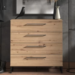 Commode Hoggas | 91,5 X 42 X 95 Cm | Eikenhouten Design