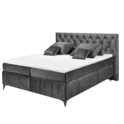 Boxspring Pemberley 160x200cm - Antraciet