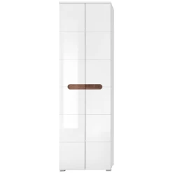 Kledingkast Nuro 60cm 2 Deuren - Hoogglans Wit 6 Kledingkast Nuro 60cm 2 Deuren - Hoogglans Wit -Collectie Slaapkamermeubels Ontwerp zonder titel 2022 07 25T142753.890 8849