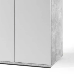 Commode Debby 2 Deuren - Wit/beton -Collectie Slaapkamermeubels Ontwerp zonder titel 2022 07 28T103754.079 e355