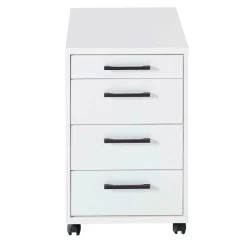 Ladeblok Inovo Met Wielen 4 Lades - Wit/zwart -Collectie Slaapkamermeubels Ontwerp zonder titel 2022 08 09T094030.661 c63f