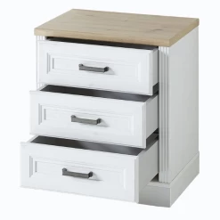 Ladeblok Samine Met 3 Lades - Wit/eik 8 Ladeblok Samine Met 3 Lades - Wit/eik -Collectie Slaapkamermeubels Ontwerp zonder titel 2022 09 20T162956.146 970a